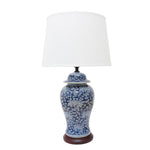 Flora Blue Lamp