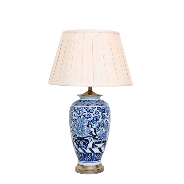 Oriental Blue Lamp