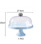 Merry Cake Stand With Lid