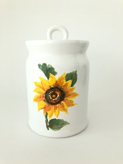 Autumn Flower Canisters