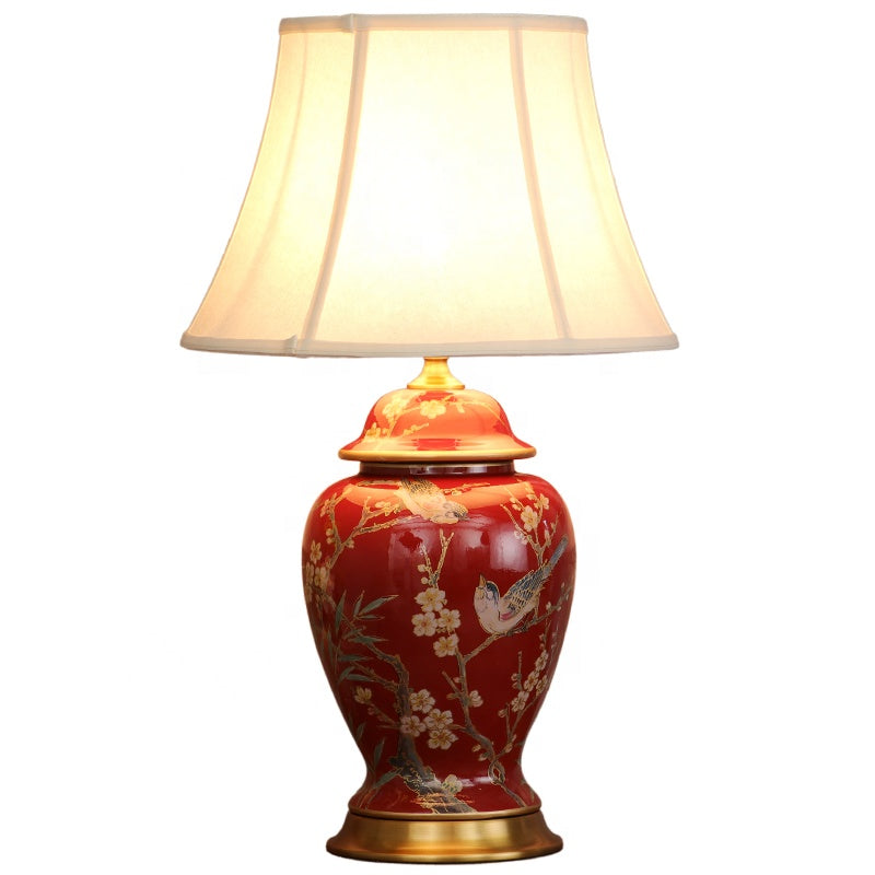 Classic Red Lamp