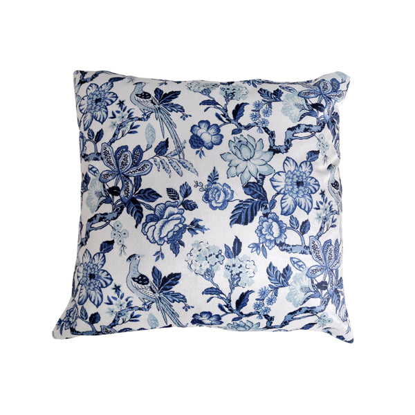 Chinoiserie Blue Cushion Cover